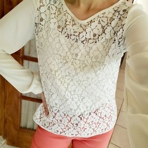 Banana Republic lace top